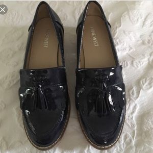 Navy blue Oxford Loafers